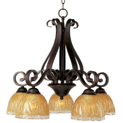 Barcelona 5 Down Light Chandelier by Maxim Lighting