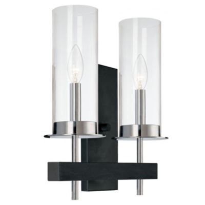 Tuxedo Double Wall Sconce by Sonneman