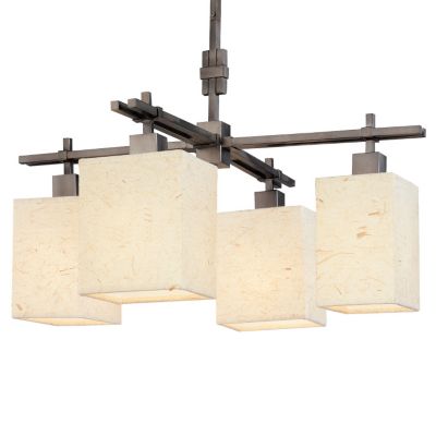 Nikko 4-Light Chandelier by Sonneman