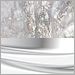Clear Murano and Chrome Finish