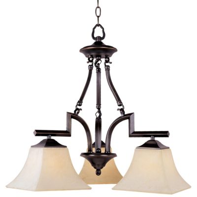 Mission Bay 3 Light Chandelier by Maxim Lighting