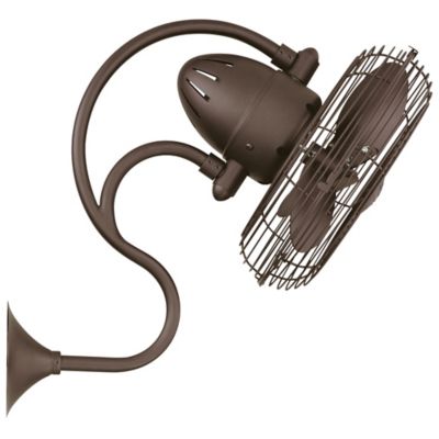 Melody Wall Fan by Atlas Fan Company