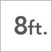 8 feet