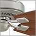 Satin Nickel with Reversible Walnut Blades