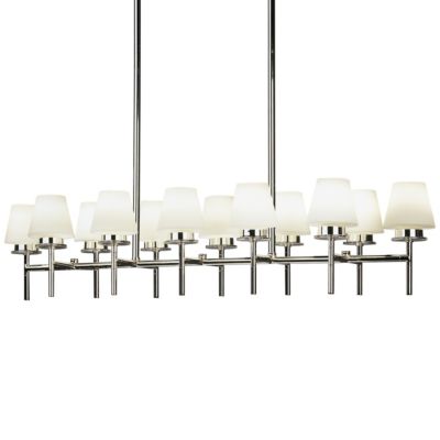 Copa Rectangular Chandelier by Robert Abbey