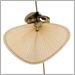 Antique Brass with Natural Palm