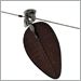 Pewter with Antique Woven Bamboo