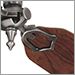 Pewter Finish with Rosewood Blades