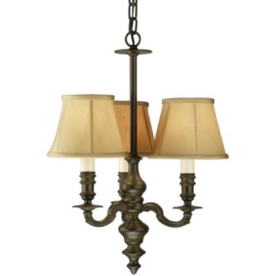 Newport 3 Light Mini Chandelier by Robert Abbey