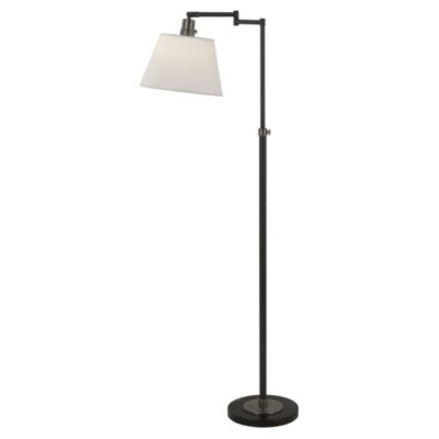 Bruno Adjustable Swing Arm Floor Lamp by Robert Abbey