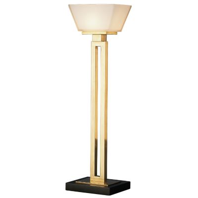 Doughnut Table Torchiere by Robert Abbey
