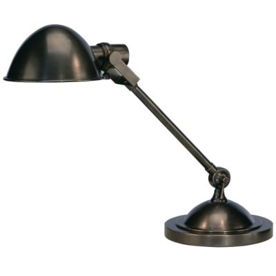 Alvin Desk Lamp with Parabolic Head by Robert Abbey