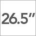 26.5 inch