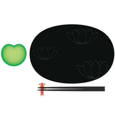 Lily Pond Sushi Set by Alessi