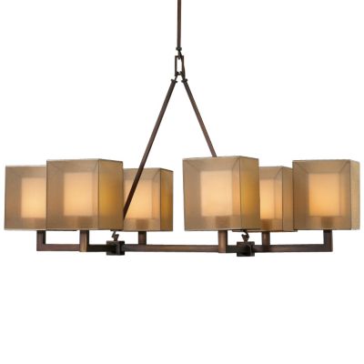 Quadralli No. 331440 Linear Chandelier by Fine Art Lamps