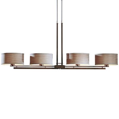 Trestle Adjustable Linear Suspension with Shade Option by Hubbardton Forge