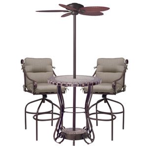 Bistro Breeze Patio Fan by Hunter Fans