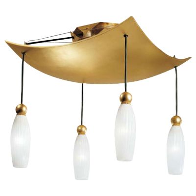 Rose Tulipe Semi Flushmount  by Terzani