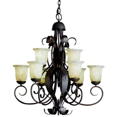 High Country 9-Light Chandelier by Kichler