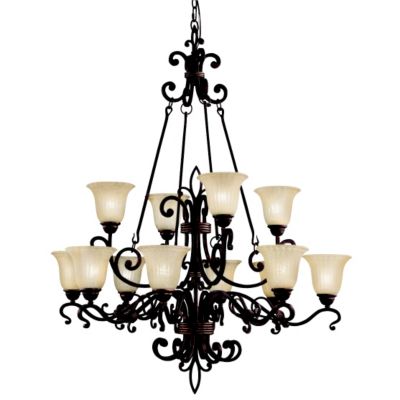 Wilton 12-Light Chandelier by Kichler