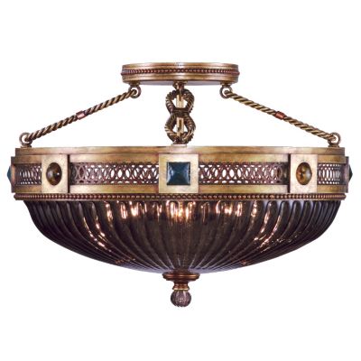 Byzance No 609440 Semi Flushmount by Fine Art Lamps
