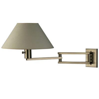 Master Swing Arm Wall Lamp by WPT Design