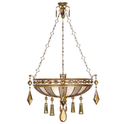 Encased Gems Bowl by Fine Art Lamps