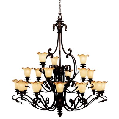 Rochelle Grande Three Tier Chandelier by Kichler