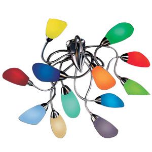 Poli Po 12 Light Flushmount by De Majo