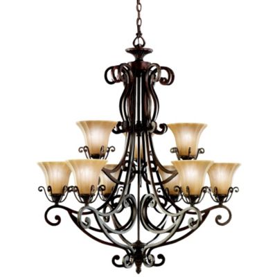 Cottage Grove Two-Tier Chandelier by Kichler