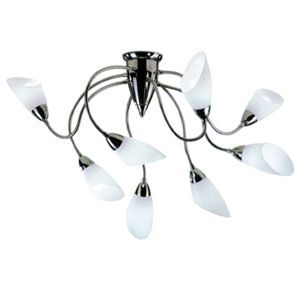 Poli Po 8 Light Flushmount by De Majo