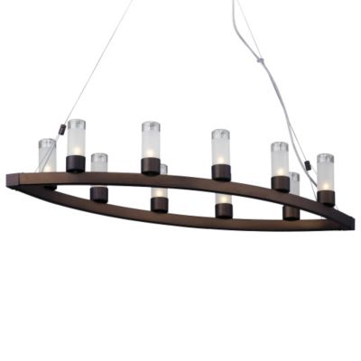 Revolution Linear Chandelier by Forecast Lighting