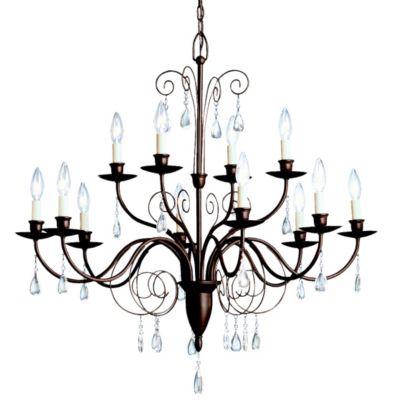 Barcelona Two-Tier Chandelier by Kichler