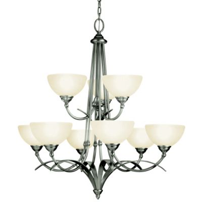Lombard 2-Tier Chandelier by Kichler