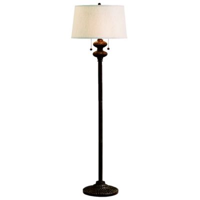 Hammered Bronze Floor Lamp by Kichler