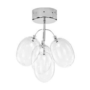 Pro-Secco 4 Light Flushmount by De Majo