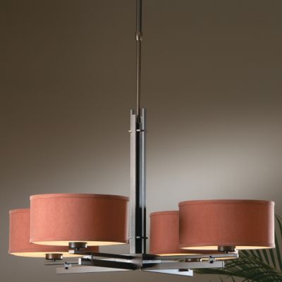 Trestle 4 Light Round Adjustable Chandelier by Hubbardton Forge