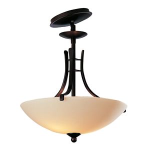 Presidio Sweep Semi-Flushmount  Small by Hubbardton Forge