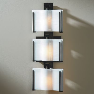 Exos Wave Vertical Bath Bar by Hubbardton Forge