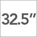 32.5 inch