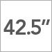 42.5 inch