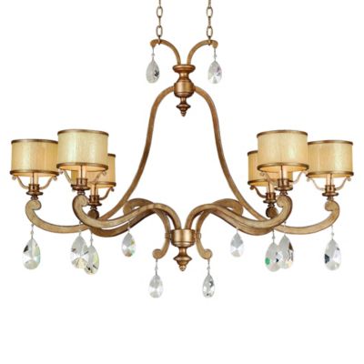 Roma 6 Light Island by Corbett Lighting