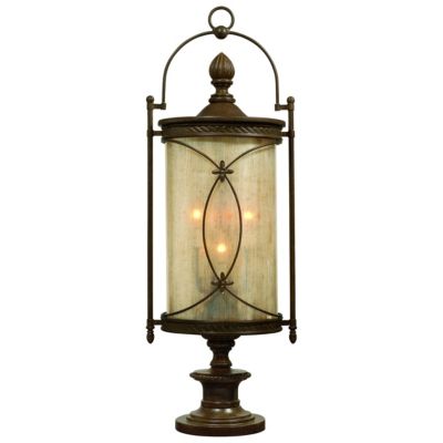 St. Moritz Outdoor Pier Mount Lantern by Corbett Lighting