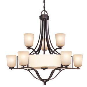 Loft Two Tier Chandelier by Troy Lighting
