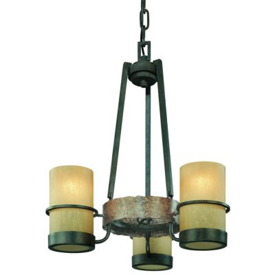 Bamboo Chandelier by Troy Lighting