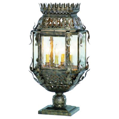 Montrachet Outdoor Pier Mount Lantern by Corbett Lighting