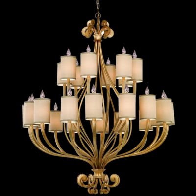 Pinot Two-Tier 24 Light Chandelier by Corbett Lighting
