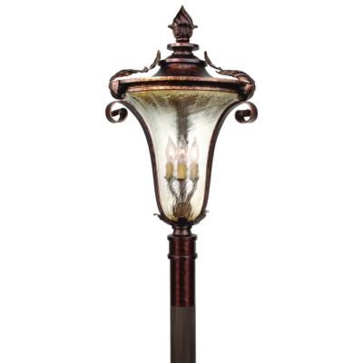Pirouette Outdoor Post Mount by Corbett Lighting