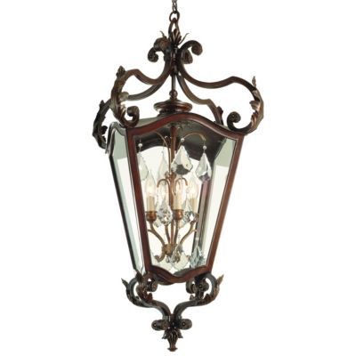 St. Tropez Hanging Lantern by Corbett Lighting