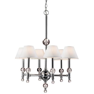 Bauhaus 6 Light Chandelier by Eurofase